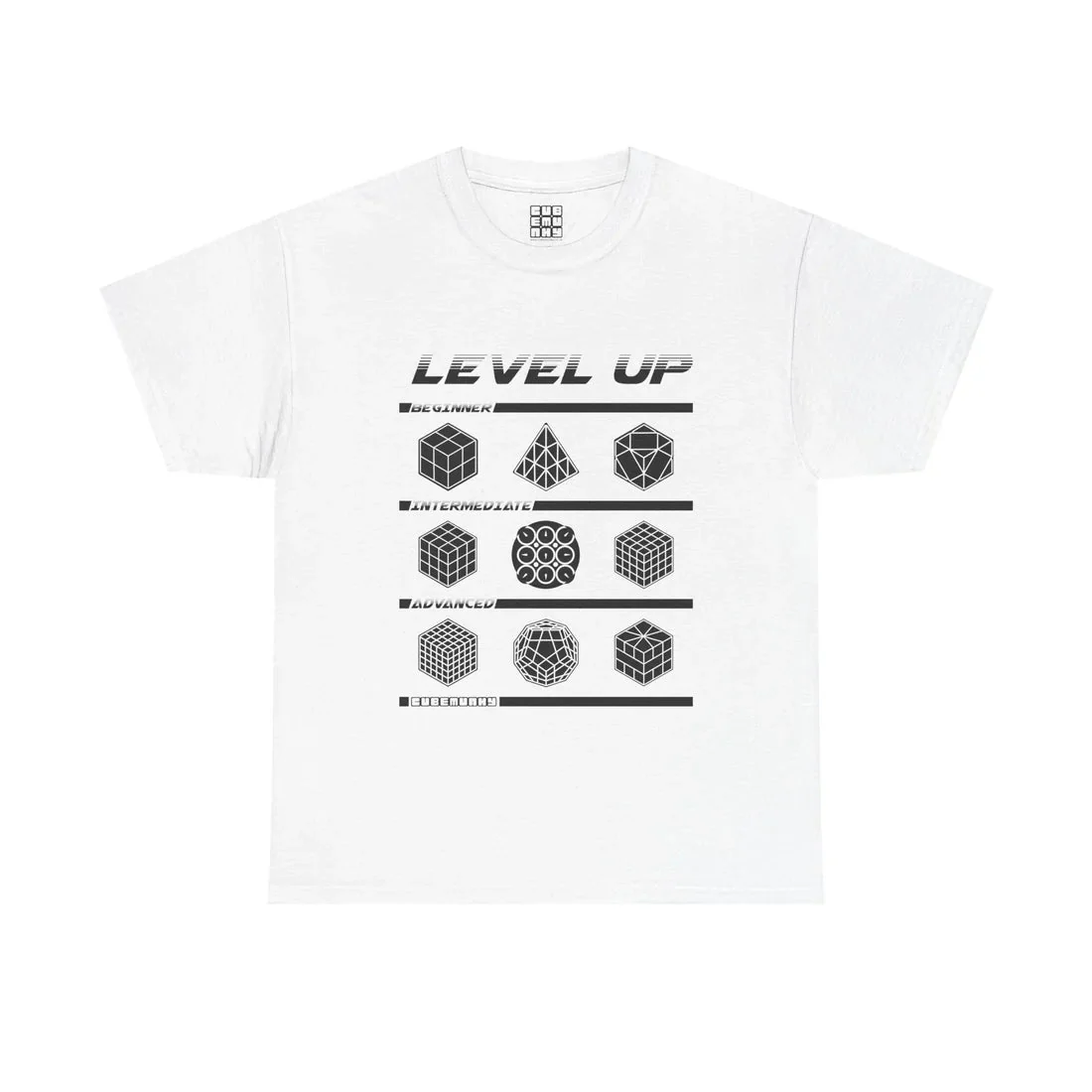Cubemunky List LVL UP T-Shirt - Image 3