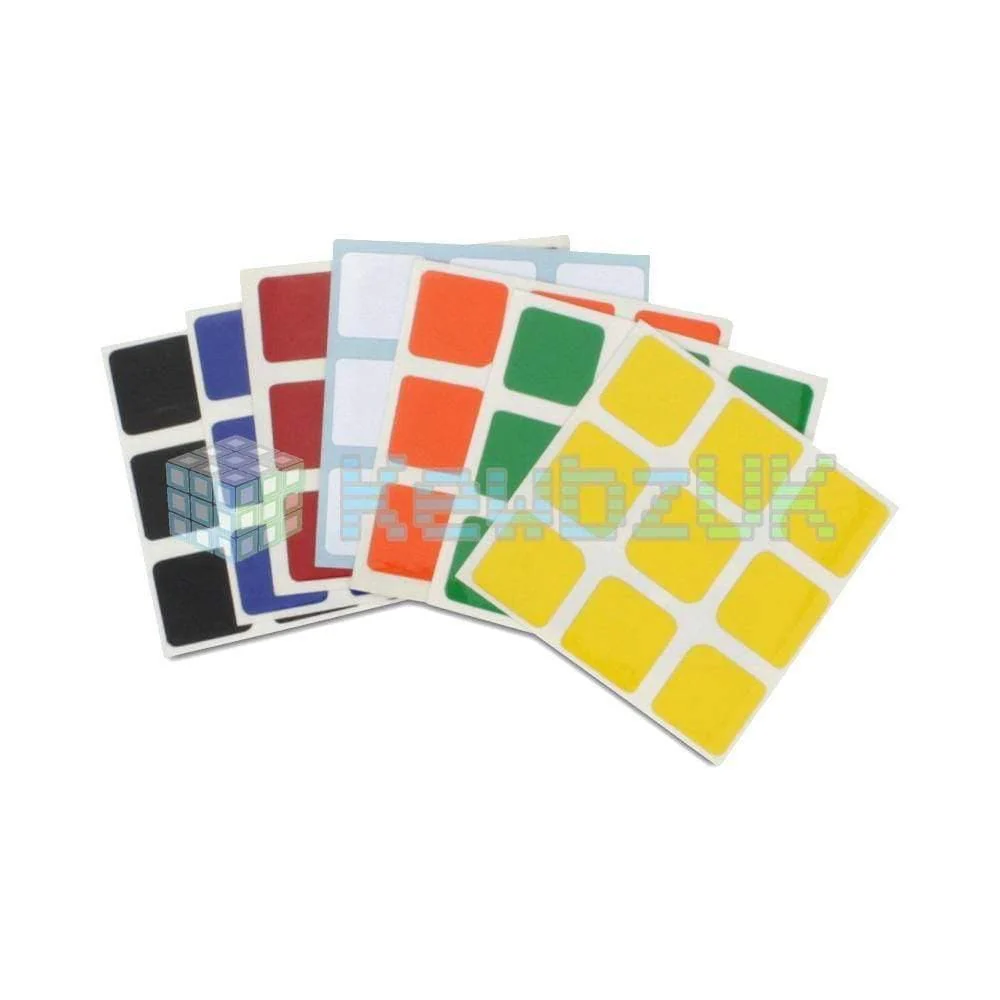 DaYan ZhanChi 3x3 42mm Sticker Set - Image 3