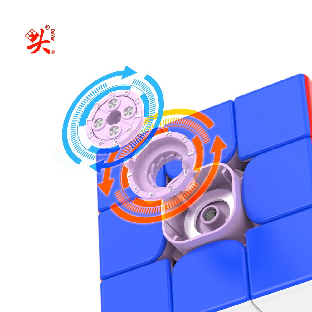DaYan Zhanchi Pro V5 3x3 Standard (Magnetic, Ball-Core) - Image 6