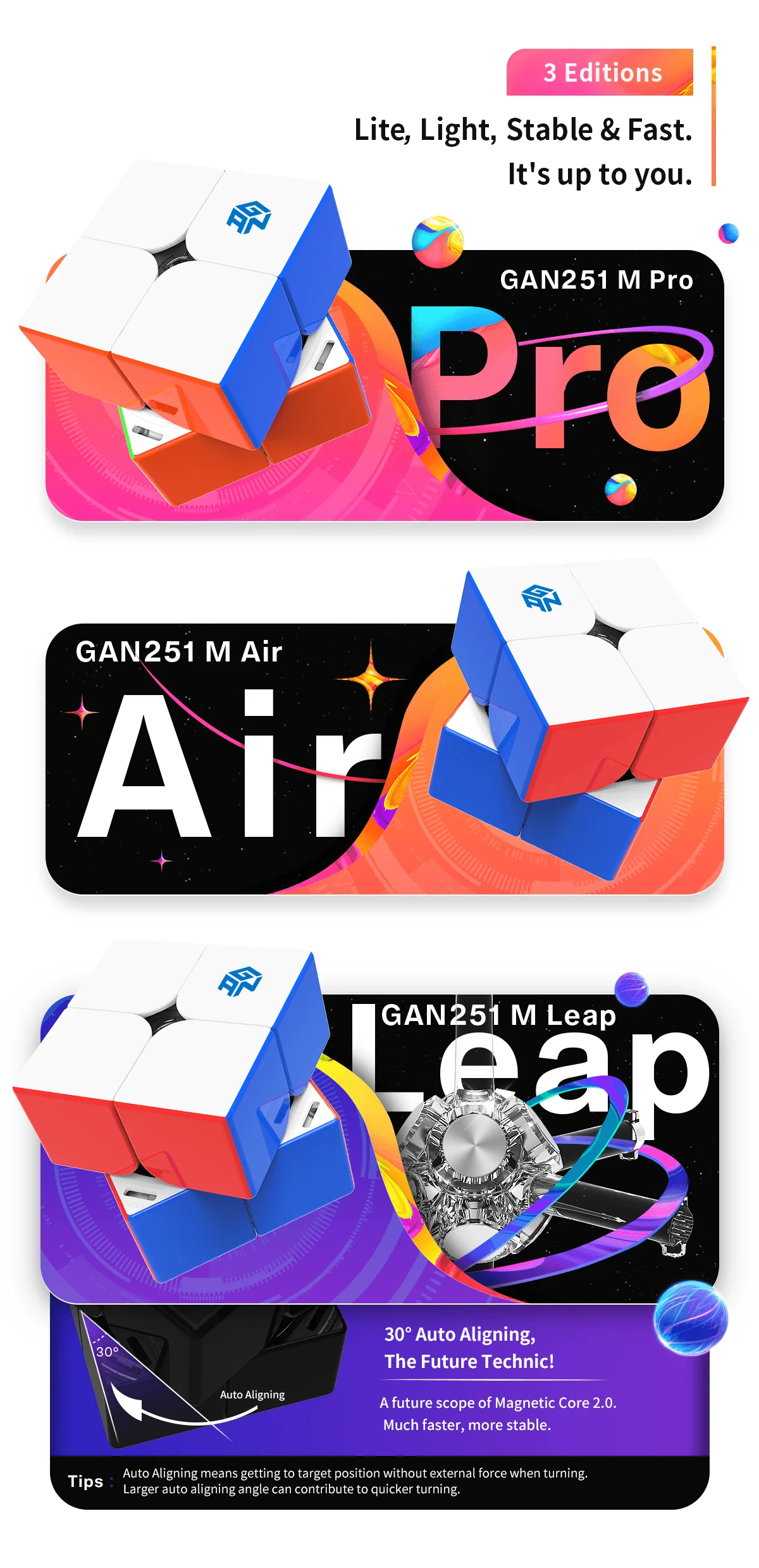 GAN 251 Pro (Magnetic, Ball-Core) - Image 11