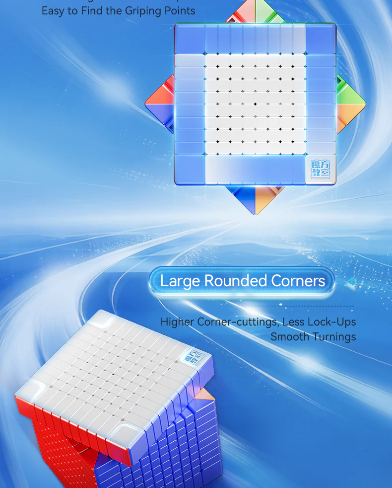 MoYu MeiLong 10x10 V2 (Magnetic, Ball-Core) - Image 26