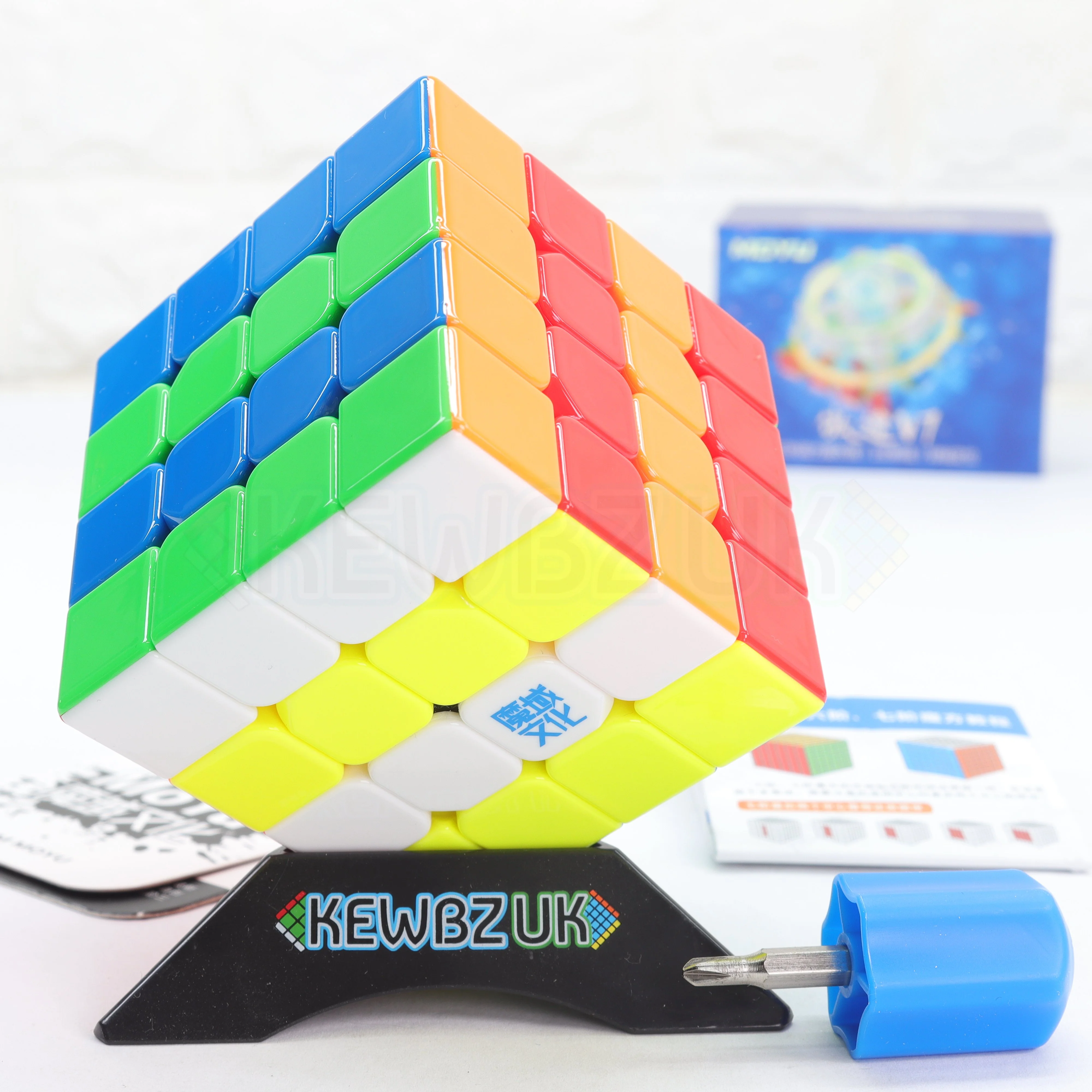 MoYu AoSu V7 4x4 Triple-Track (Magnetic, UV, Ball-Core) - Image 3