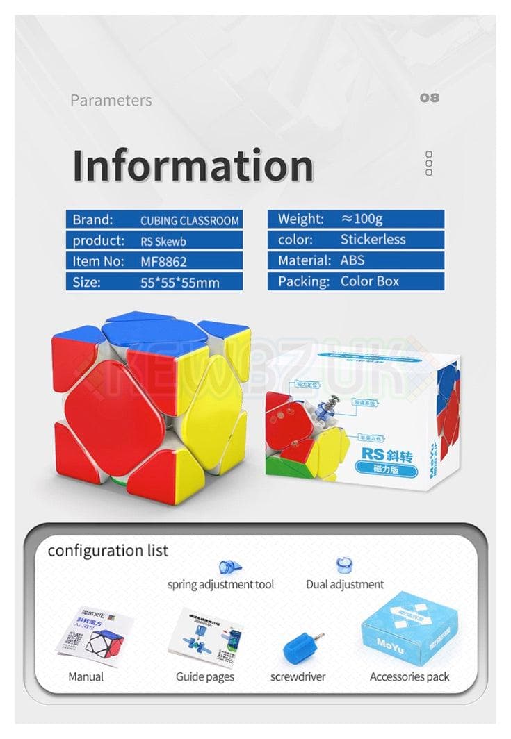 MoYu RS Skewb (Magnetic) - Image 20