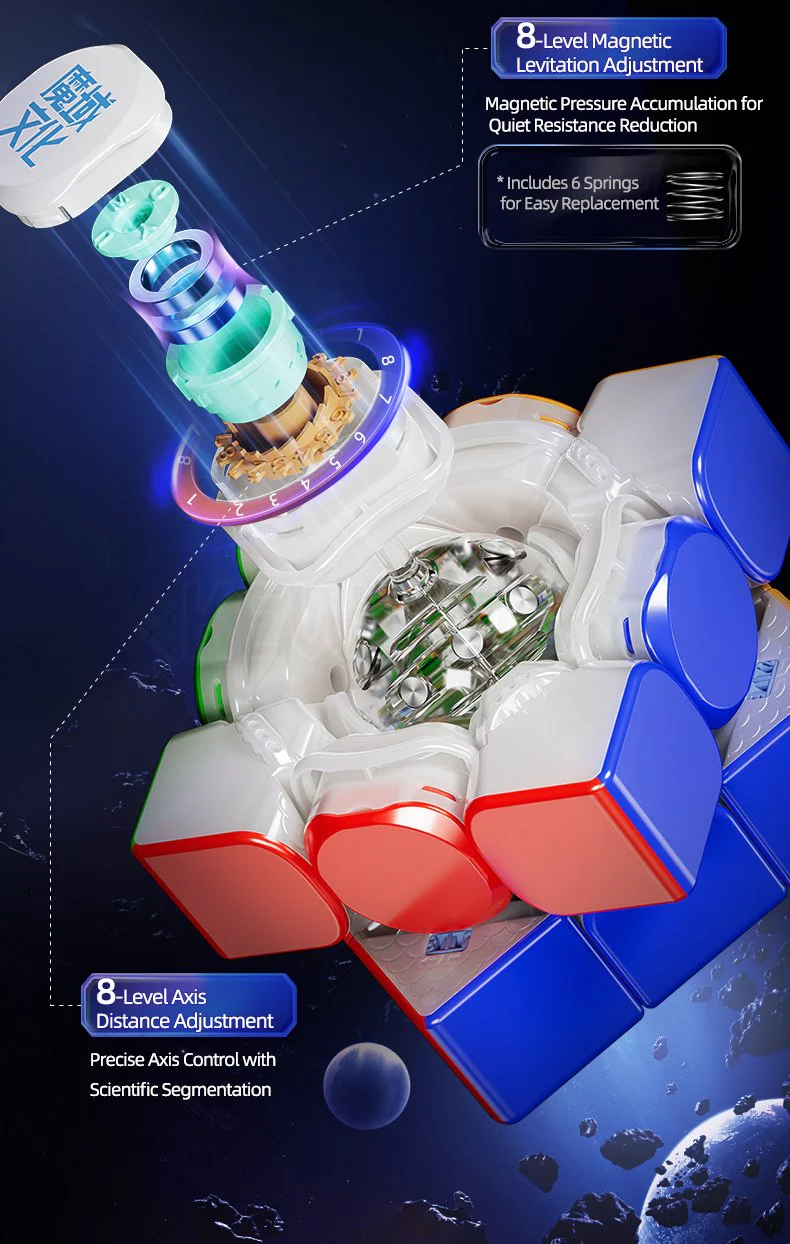 MoYu Super WeiLong V2 (20 Magnet, Maglev, UV, Ball-Core) - Image 27