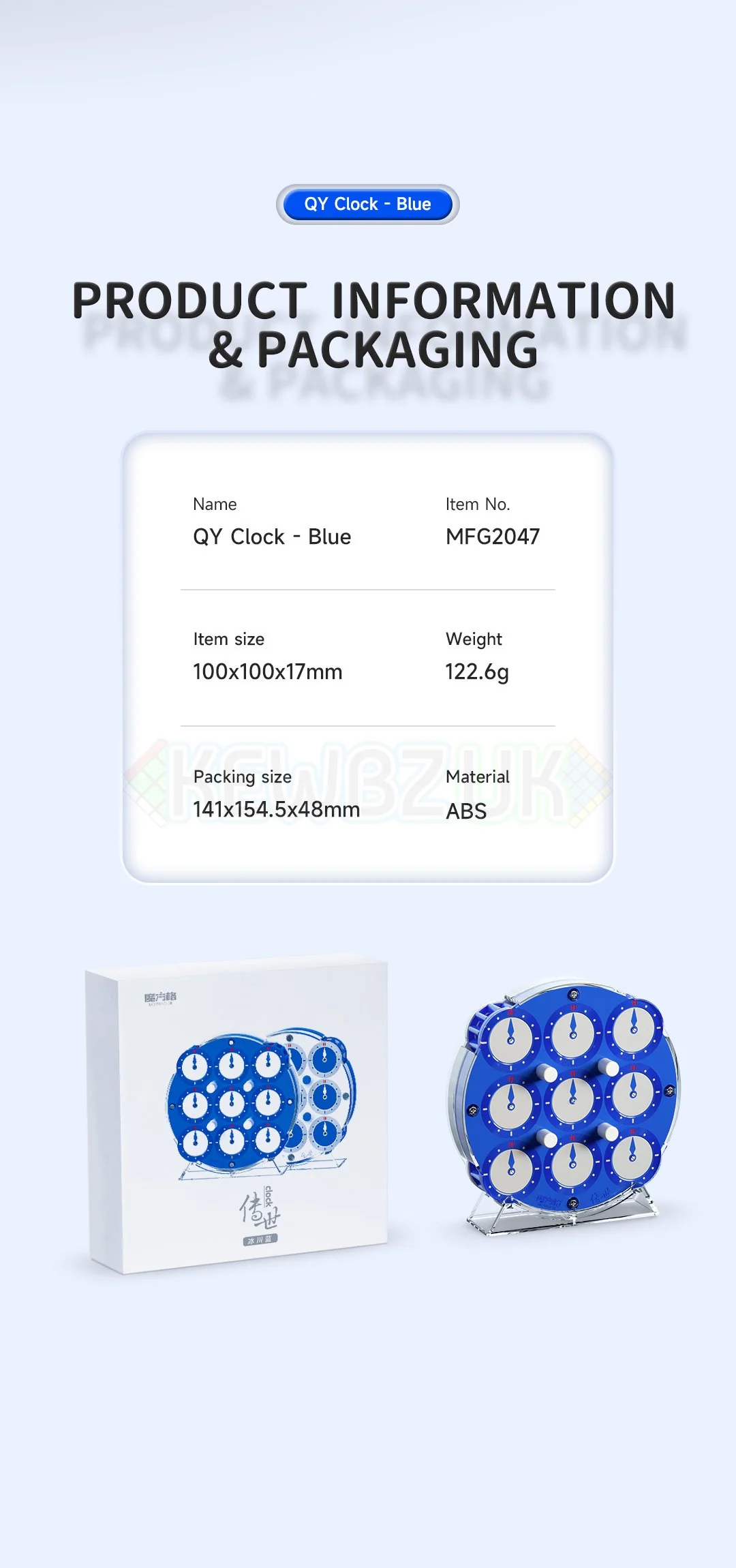 QiYi Clock Blue (Magnetic) - Image 17