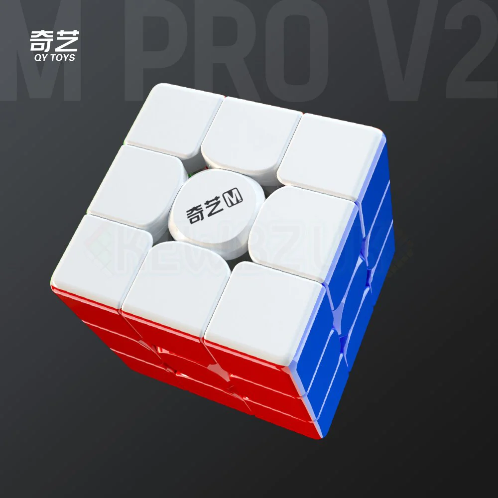 QiYi M 3x3 Pro V2 Pioneer (Magnetic, Maglev, UV, Ball-Core) - Image 8