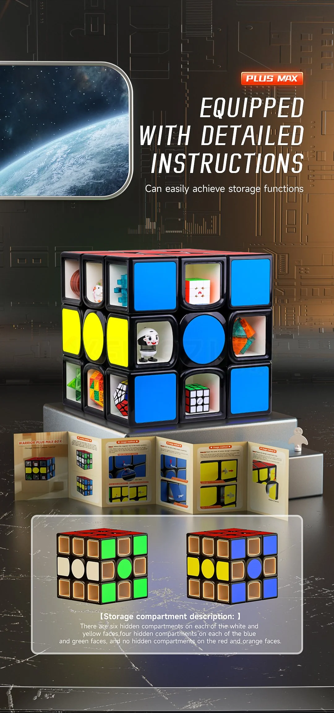 QiYi Warrior Plus Max 38cm 3x3 - Image 12