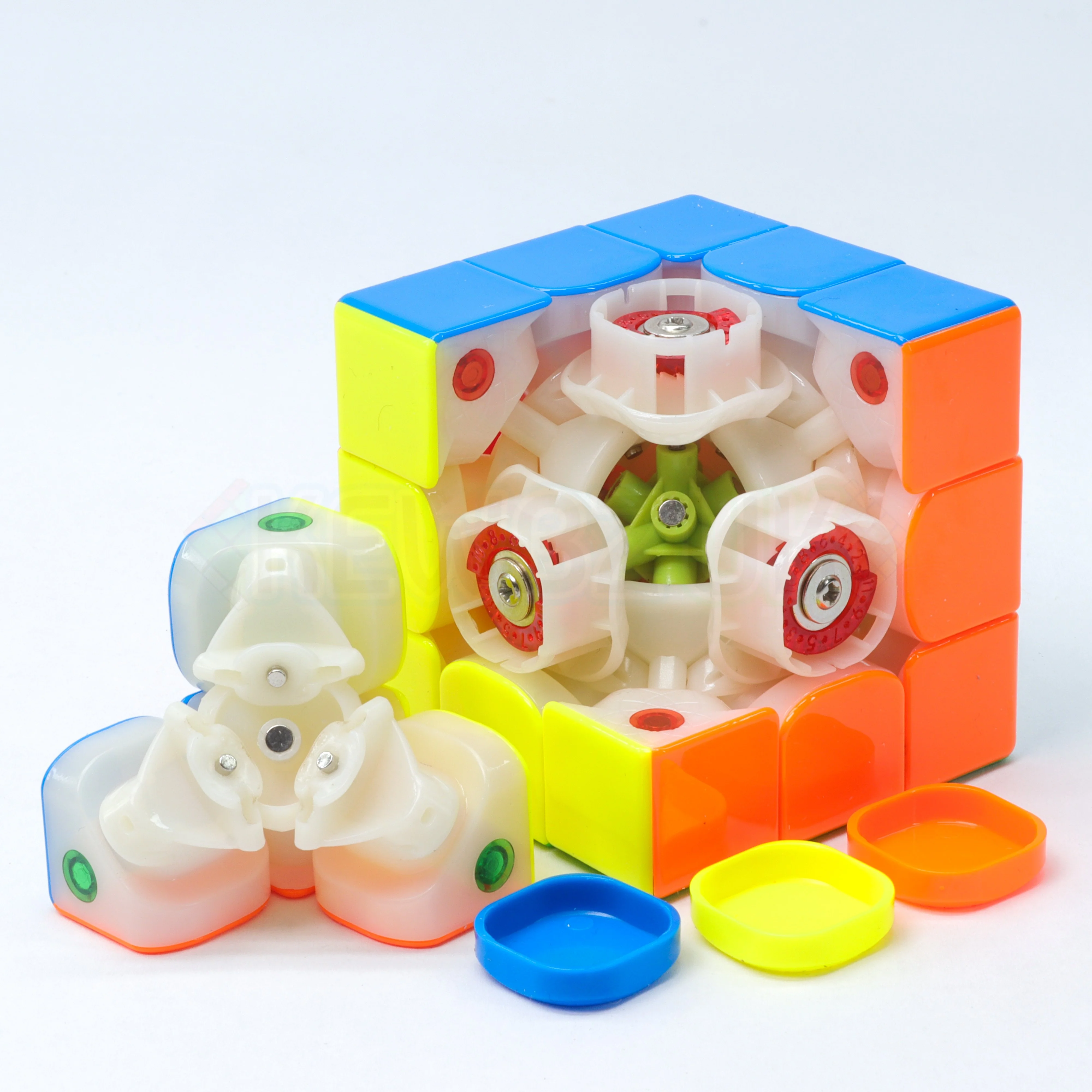 QiYi XT3 V1 3x3 Pioneer (Magnetic, Maglev, UV, Ball-Core) - Image 3